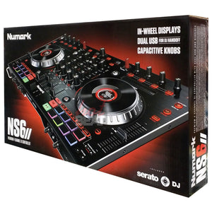 Numark NS6II Premium 4-Channel DJ Controller USB SeratoDJ 0676762187817