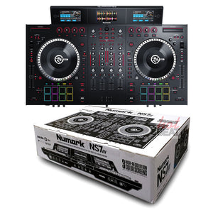 Numark NS7 III 4-Channel Motorized Serato DJ Controller NS73 NS7iii 888365315928