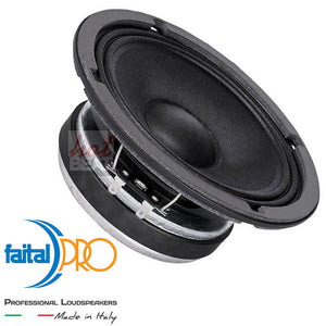 Faital Pro 6FE200 4Ohm 6" MidRange 260W Car Audio Woofer Speaker 95 dB