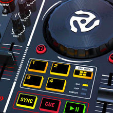 Load image into Gallery viewer, Numark PartyMix DJ Controller Party Mix Built-In Lights + Numark HF125 Headphone