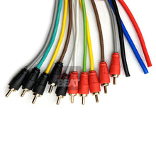 Load image into Gallery viewer, Car Audio Installation 35ft Cable Kit 13 Conductor COPPER Wire for AMP EQ Signal
