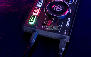 Numark DJ2GO2 Portable Pocket DJ Controller for Serato DJ with Audio Interface