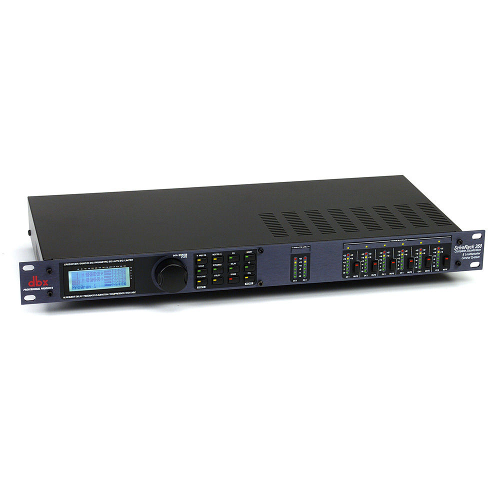 貴重品　dbx DRIVERACK260　新品　未使用 Amazon.com: dbx DriveRack 260 2x6 I/O Loudspeaker Management
