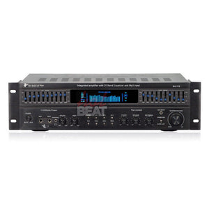 Technical Pro 1500W 5-Ch Integrated Amplifier / Dual 10 Band Equalizer | RX-113