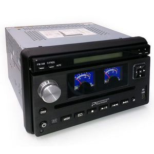Performance Teknique ICBM-9687T 7" Flip-up Car DVD MP3 SD Analog Retro Gauge