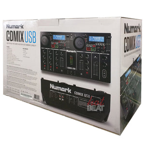 Numark CDMixUSB Dual CD Media Player 2-Deck Mixer DJ Controller 676762824217