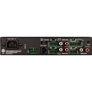 JBL CSM14 4-Inputs 1-Output Commercial Series Mixer 110 - 240 Voltage CSM-14
