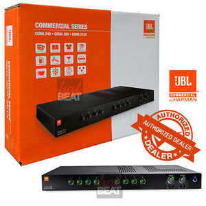 JBL CSMA 280 Commercial Series Mixer Amplifier Installation 8 x 2 80W 110-240V