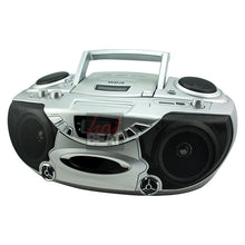 Load image into Gallery viewer, RCA CD Player Boombox Bluetooth MP3 SD MMC USB AM/FM Radio AUX BASS 110-240V