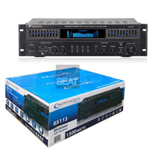 Load image into Gallery viewer, Technical Pro 1500W 5-Ch Integrated Amplifier / Dual 10 Band Equalizer | RX-113