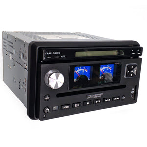 Performance Teknique ICBM-9687T 7" Flip-up Car DVD MP3 SD Analog Retro Gauge