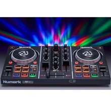 Load image into Gallery viewer, Numark PartyMix DJ Controller Party Mix Built-In Lights + Numark HF125 Headphone