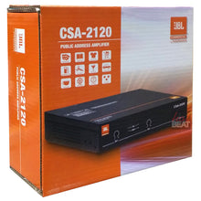 Load image into Gallery viewer, JBL CSA-2120 2-Channel Commercial Power Amplifier Public Address Amp CSA2120