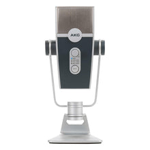 Load image into Gallery viewer, AKG C44 USB LYRA Microphone 192 kHz for Podcast Studio Music Video Gaming 885038040804 straight view