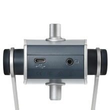 Load image into Gallery viewer, AKG C44 USB LYRA Microphone 192 kHz for Podcast Studio Music Video Gaming 885038040804 bottom view usbc 3.5mm