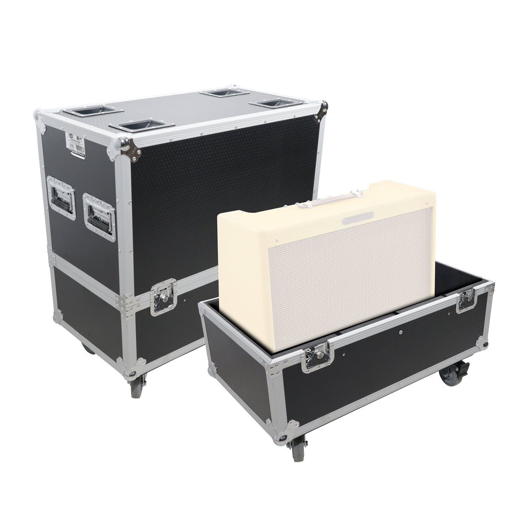 Flight Style Road Case for Fender 57 Custom Twin 212 Combo Guitar Amp Universal Speaker Cabinet