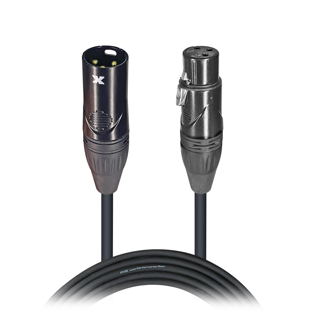 50 Ft. High Performance DMX Male 3-Pin to DMX Female 3-Pin Cable