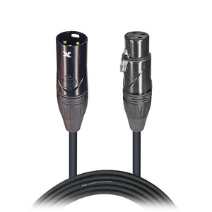 5 Ft. High Performance DMX Male 3-Pin to DMX Female 3-Pin Coupler Patch Cable