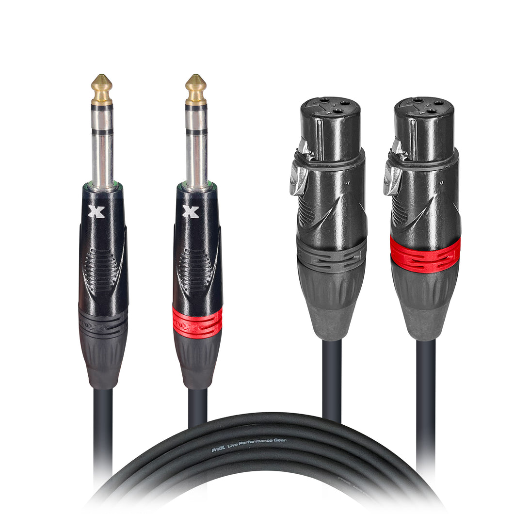 3 Ft. Balanced Dual 1/4