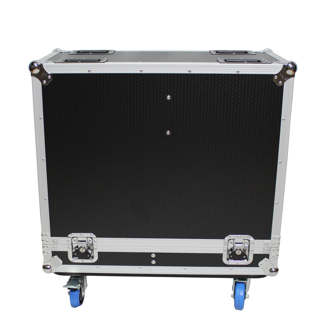Flight Case for 2 - 15 Inch RCF HDM 45-A | HD 35-A | HD 15-A Speakers