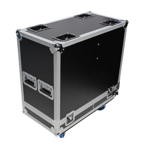 Flight Case For Two 15" Universal Speakers each interior 28x17x16 inch