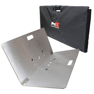 30" X 30" Folding Aluminum Base Plate & Bag Fits F34 Trussing W-Conical Connectors