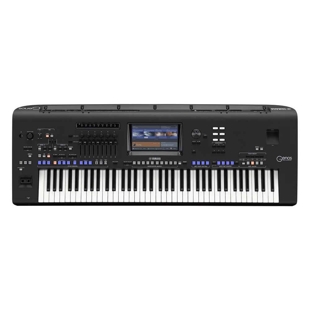 Yamaha Genos 76-Key Arranger Workstation Keyboard 889025112888 main hot beat new york authorized dealer near me
