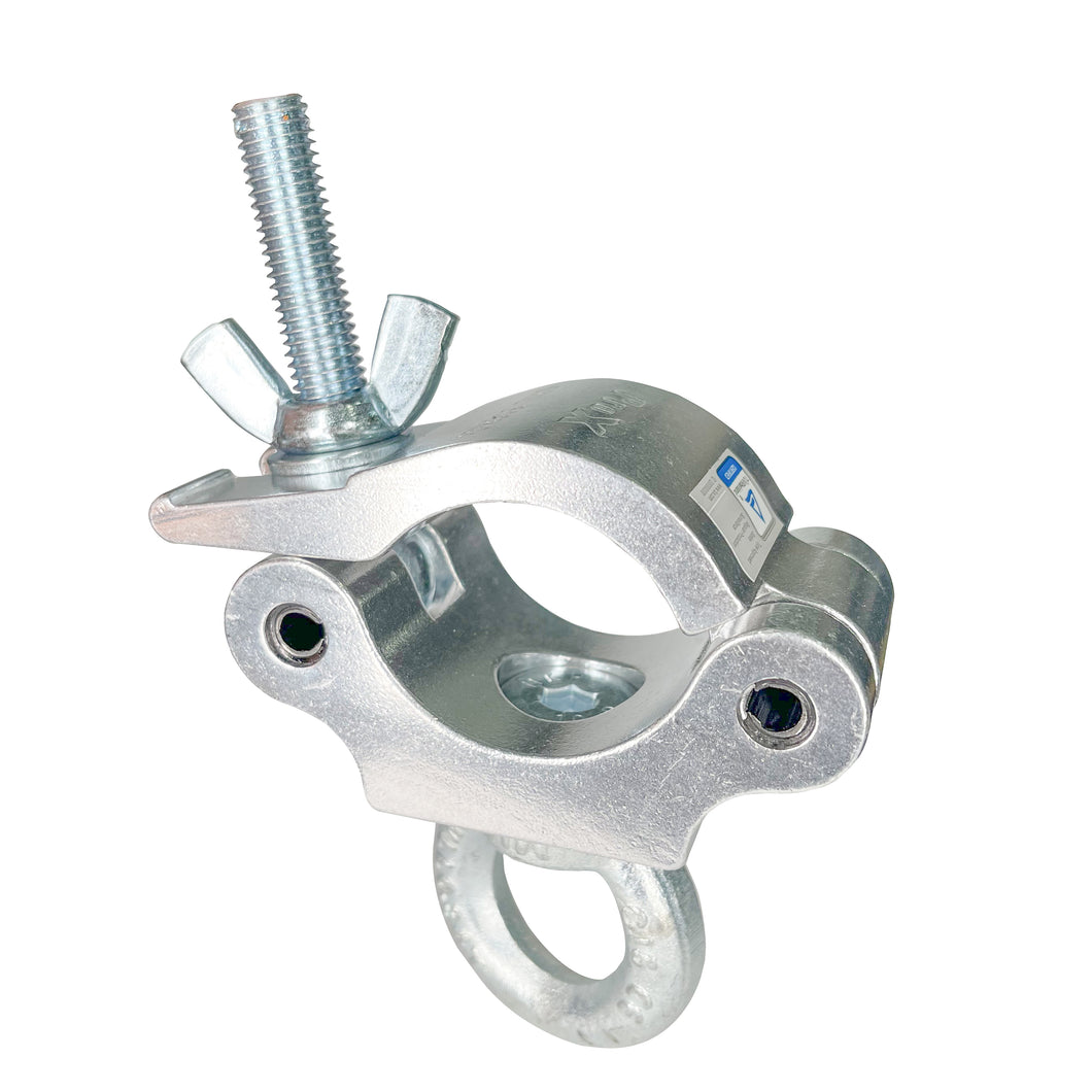 Aluminum Pro M10 Truss Clamp with Eyebolt for 2