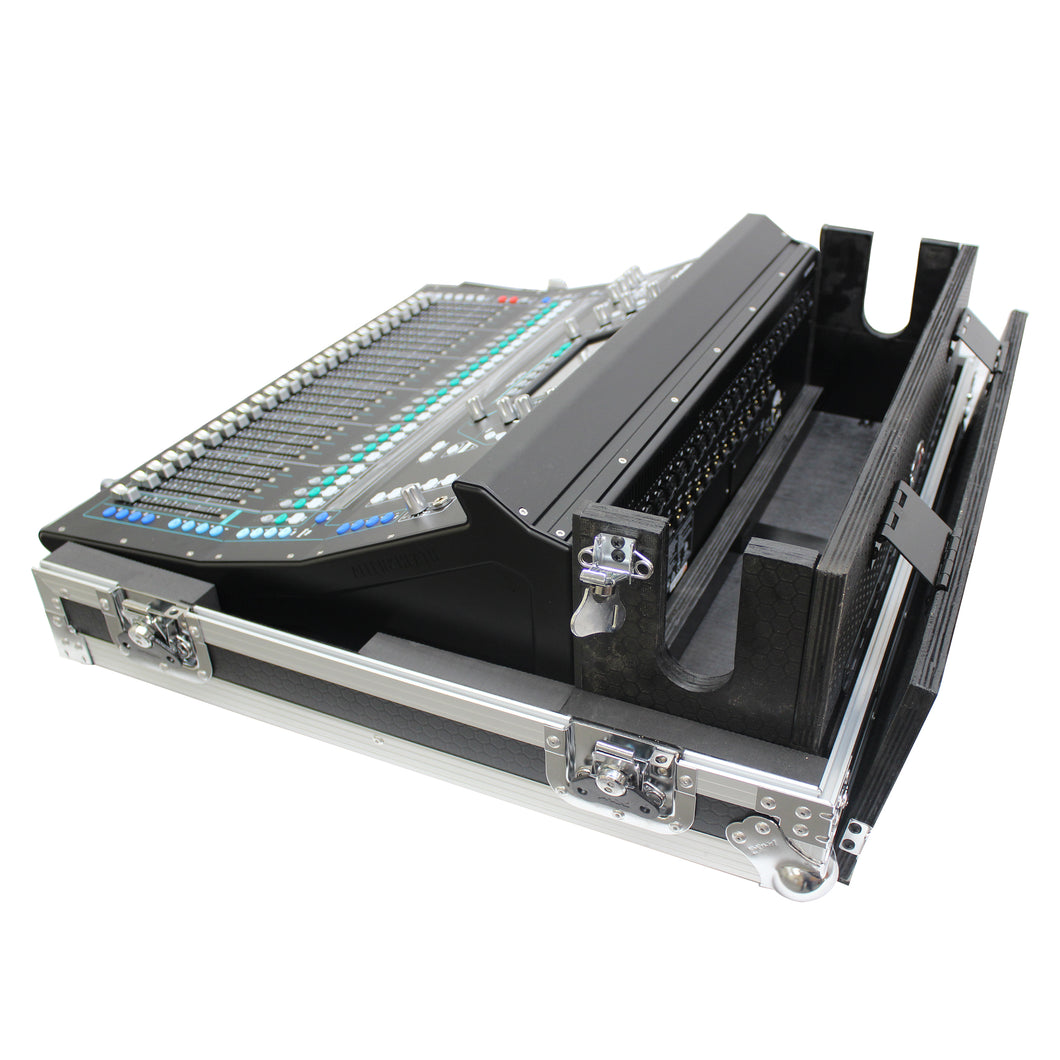 Console Flight Case for Allen & Heath SQ7 with Doghouse and Wheels