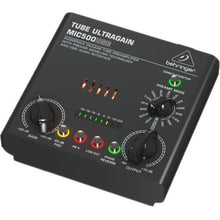 Load image into Gallery viewer, Behringer TUBE ULTRAGAIN MIC500USB Vacuum Tube Preamplifier tubeamp