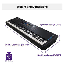 Load image into Gallery viewer, Yamaha MODX8+ Plus GHS-Weighted 88-Key Synthesizer - UPC: 889025141932