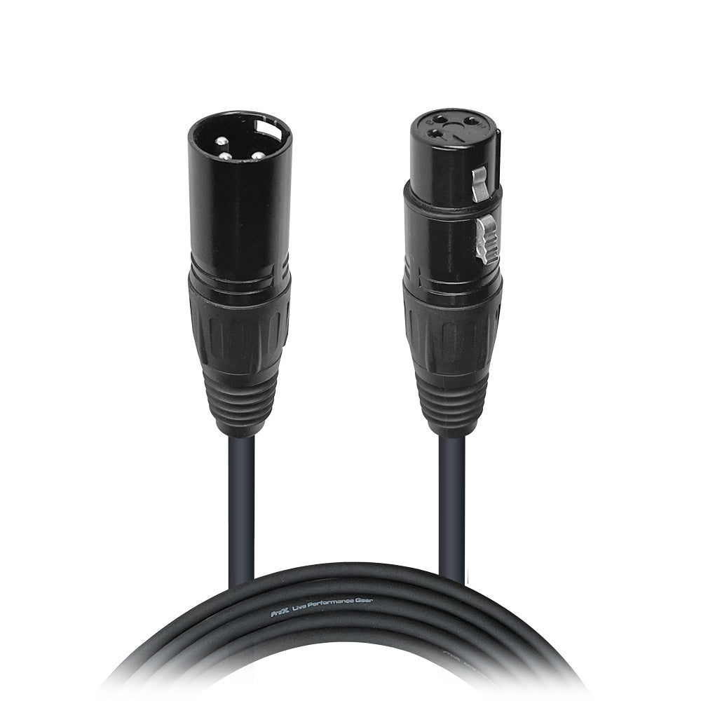 10 Ft. DMX XLR3-M to XLR3-F Premium Cable