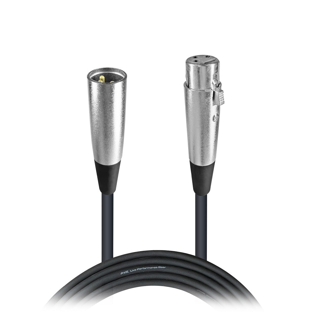 25 Ft. Balanced XLR-F to XLR-M Premium Audio Microphone Cable