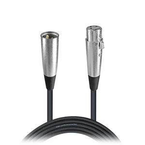 5 Ft. Balanced XLR3-F to XLR3-M Premium Audio Microphone Cable