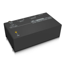 Load image into Gallery viewer, Behringer MICROPHONO PP400 Ultra-Compact Phono Preamp 689076811781 bottom rear view