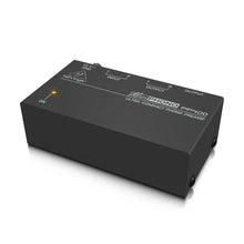 Load image into Gallery viewer, Behringer MICROPHONO PP400 Ultra-Compact Phono Preamp 689076811781 bottom side view