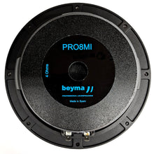 Load image into Gallery viewer, Beyma PRO8MI 8-inch Midrange Midbass Speaker 200 Watt RMS  4-ohm 613815566793 rear back basket view