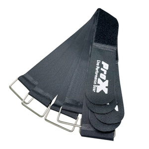 Pack of 5 Reusable 20" x 2" Cable Tie Strap with Velcro Hook and Adjustable Loop Fastener Cable Management
