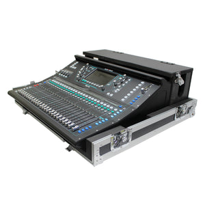 Flight Case for Allen & Heath SQ6 Console with Doghouse and Wheels