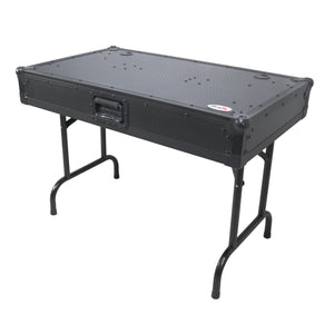 3FT Gig-Table™ Universal Fold Out DJ Booth 26" Floor Height | Black Finish