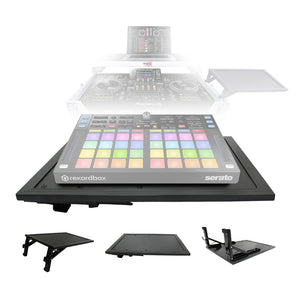 Universal Side Shelf for Laptops Midi Controllers and Modular Devices
