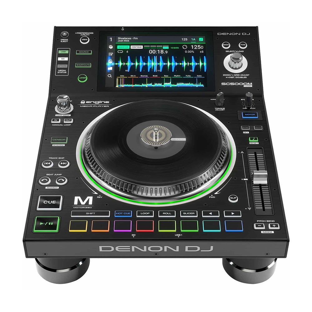 Denon DJ SC5000M Prime DJ Media Player with Motorized Platter & 7-inch Multi-Touch Display 694318023785 main pic photo hotbeatnewyork