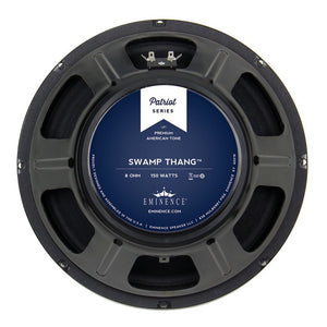 Eminence Patriot Series SWAMP THANG 12-inch Lead/Rhythm Guitar Speaker 150 Watt RMS 8-ohm rear back view