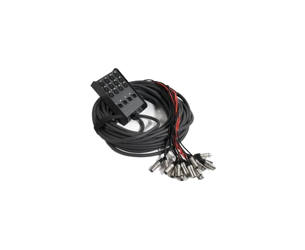 STAGE BOX 24 XLR-F / 2 RJ45 Input to 4 XLR-M Return 100ft
