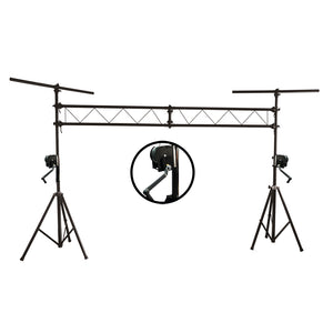Set of Three 57 inch 5ft Universal Lighting Stand Triangle Truss Sections 5FT 10FT 15FT