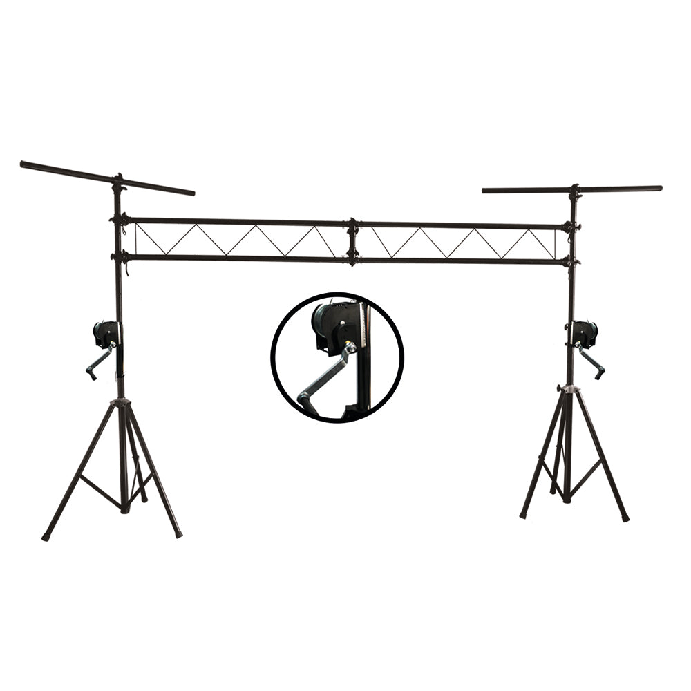 Set of Three 57 inch 5ft Universal Lighting Stand Triangle Truss Sections 5FT 10FT 15FT