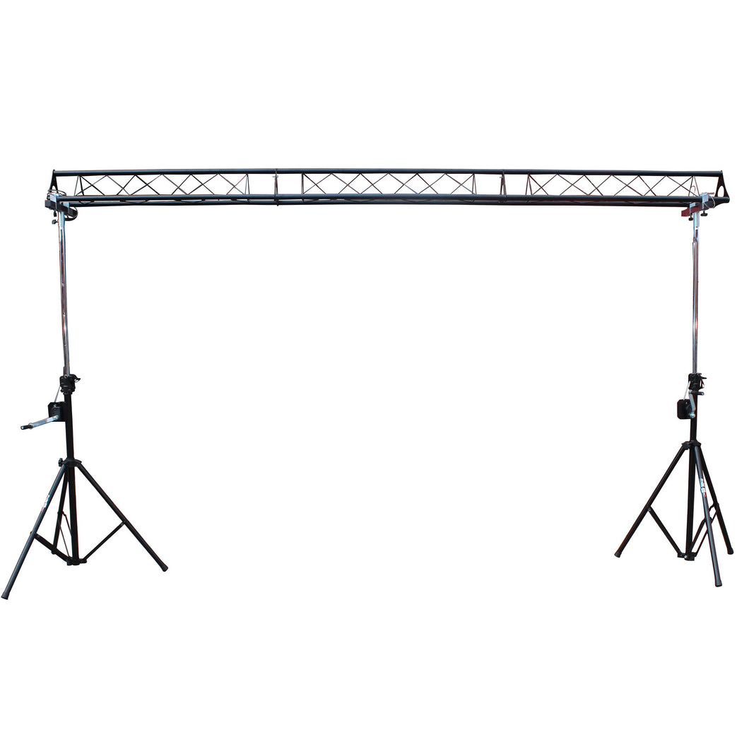 Portable Crank Up System Lighting Triangle Truss System with 3x 57