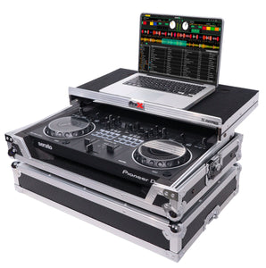 ATA Flight Case For Pioneer DDJ-REV1 DJ Controller with Laptop Shelf