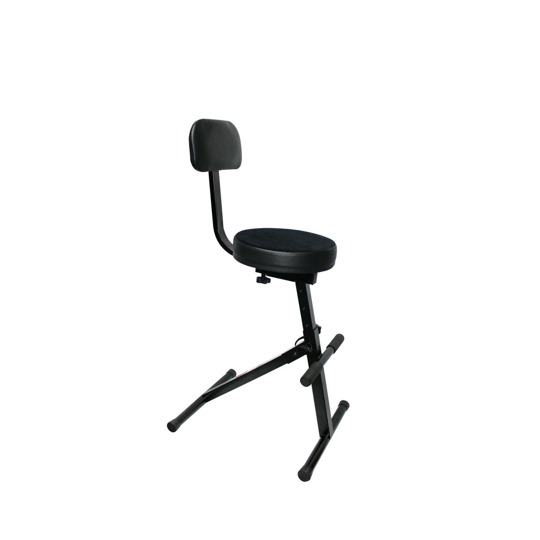 Gig Chair - Portable Adjustable - Padded Foam Velvet Covered 13