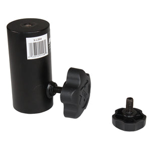 Universal Compact Single Stud Lighting Mount for Most Speaker Stands